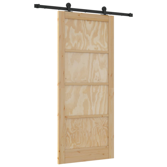 Ușă glisantă ORKDAL natural 86 x 198,5 cm Lemn masiv de pin - WALTI WALTI