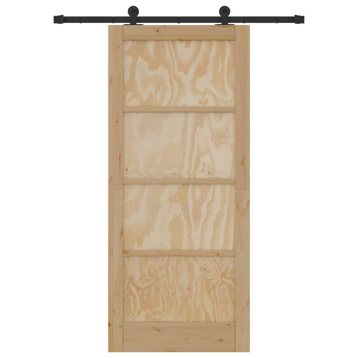 Ușă glisantă ORKDAL natural 86 x 198,5 cm Lemn masiv de pin - WALTI WALTI