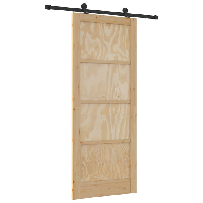 Ușă glisantă ORKDAL natural 86 x 211 cm Lemn masiv de pin - WALTI WALTI