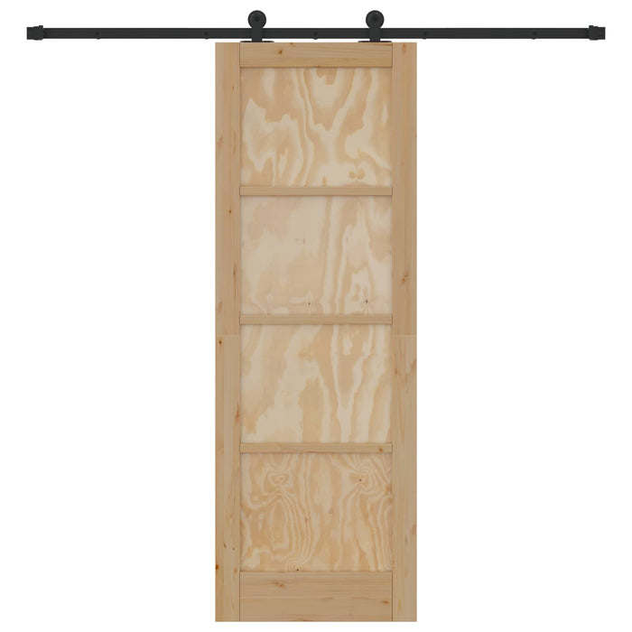 Ușă glisantă ORKDAL natural 73,5 x 211 cm Lemn masiv de pin - WALTI WALTI