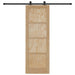 Ușă glisantă ORKDAL natural 73,5 x 211 cm Lemn masiv de pin - WALTI WALTI