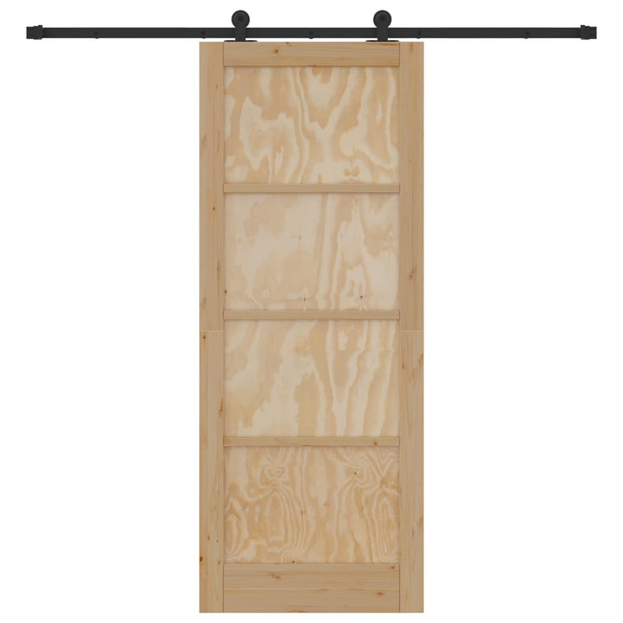 Ușă glisantă ORKDAL natural 83 x 211 cm Lemn masiv de pin - WALTI WALTI