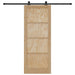 Ușă glisantă ORKDAL natural 83 x 211 cm Lemn masiv de pin - WALTI WALTI