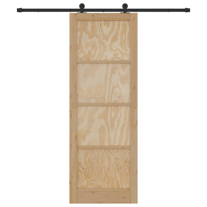 Ușă glisantă ORKDAL natural 83 x 232 cm Lemn masiv de pin - WALTI WALTI