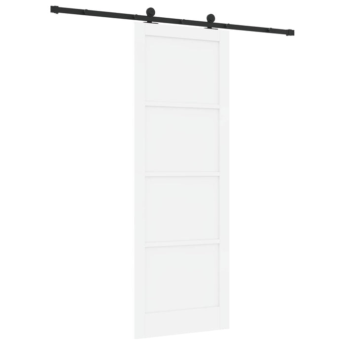Ușă glisantă ORKDAL Alb 83 x 232 cm Lemn masiv de pin - WALTI WALTI