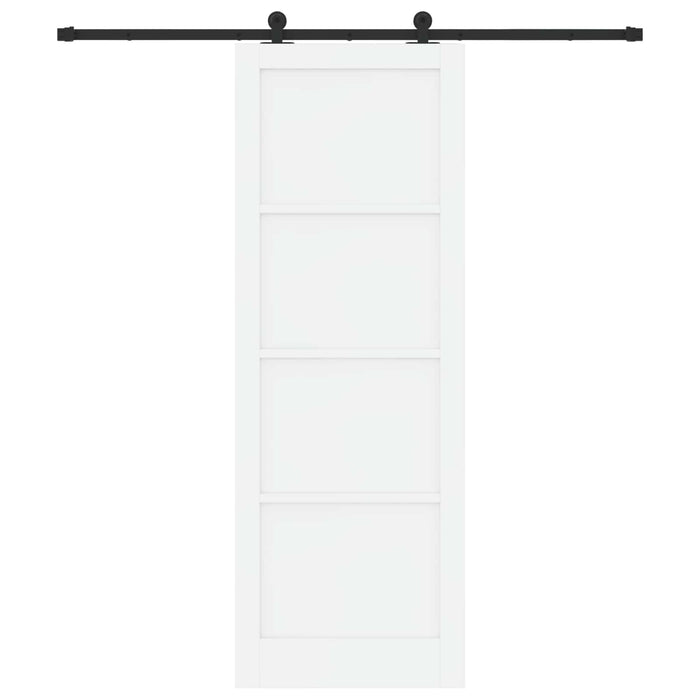 Ușă glisantă ORKDAL Alb 83 x 232 cm Lemn masiv de pin - WALTI WALTI