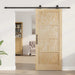 Ușă glisantă ORKDAL natural 86 x 198,5 cm Lemn masiv de pin - WALTI WALTI