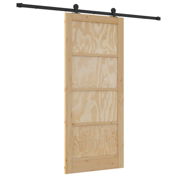 Ușă glisantă ORKDAL natural 86 x 198,5 cm Lemn masiv de pin - WALTI WALTI