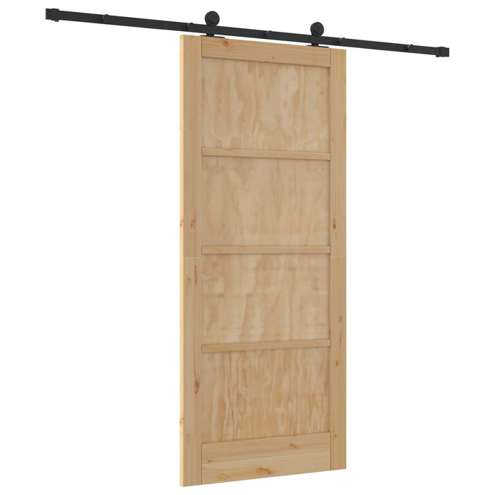 Ușă glisantă ORKDAL natural 86 x 198,5 cm Lemn masiv de pin - WALTI WALTI