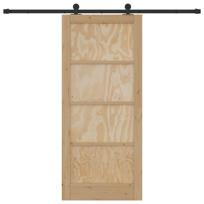 Ușă glisantă ORKDAL natural 86 x 198,5 cm Lemn masiv de pin - WALTI WALTI