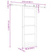 Ușă glisantă ORKDAL natural 86 x 211 cm Lemn masiv de pin - WALTI WALTI