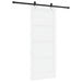 Ușă glisantă Alb și negru 83 x 202 cm Lemn masiv de pin - WALTI WALTI