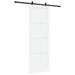 Ușă glisantă Alb și negru 83 x 232 cm Lemn masiv de pin - WALTI WALTI