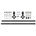Ușă glisantă Natural și Negru 86 x 211 cm Lemn masiv de pin - WALTI WALTI