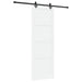 Ușă glisantă Alb și negru 83 x 232 cm Lemn masiv de pin - WALTI WALTI