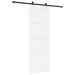 Ușă glisantă Alb și negru 83 x 232 cm Lemn masiv de pin - WALTI WALTI