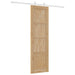 Ușă glisantă Natural și Alb 61 x 198,5 cm Lemn masiv de pin - WALTI WALTI