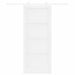 Ușă glisantă Alb 83 x 202 cm Lemn masiv de pin - WALTI WALTI