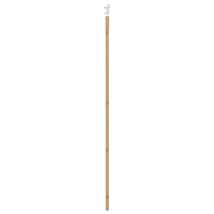 Ușă glisantă Natural și Alb 83 x 232 cm Lemn masiv de pin - WALTI WALTI