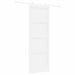 Ușă glisantă Alb 83 x 232 cm Lemn masiv de pin - WALTI WALTI