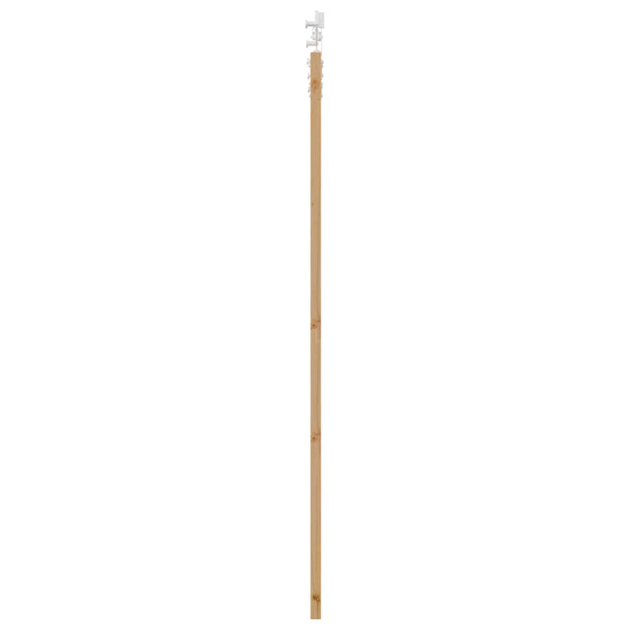 Ușă glisantă Natural și Alb 86 x 198,5 cm Lemn masiv de pin - WALTI WALTI
