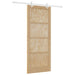 Ușă glisantă Natural și Alb 86 x 211 cm Lemn masiv de pin - WALTI WALTI