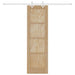 Ușă glisantă Natural și Alb 61 x 198,5 cm Lemn masiv de pin - WALTI WALTI