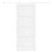 Ușă glisantă Alb 83 x 202 cm Lemn masiv de pin - WALTI WALTI