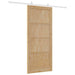 Ușă glisantă Natural și Alb 86 x 198,5 cm Lemn masiv de pin - WALTI WALTI