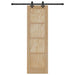 Ușă glisantă ORKDAL natural 61 x 198,5 cm Lemn masiv de pin - WALTI WALTI