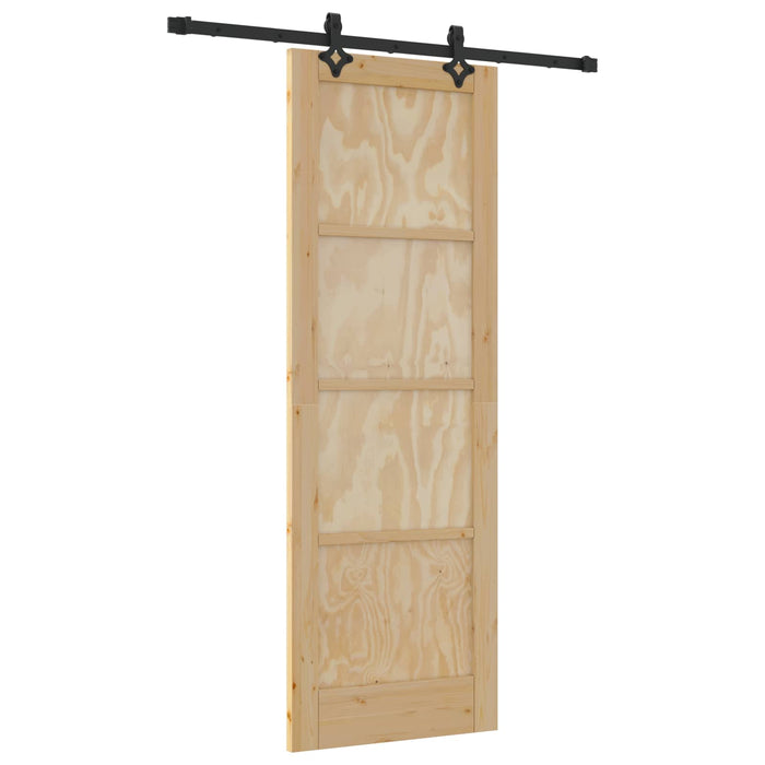 Ușă glisantă ORKDAL natural 73,5 x 211 cm Lemn masiv de pin - WALTI WALTI