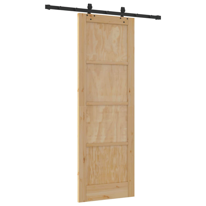 Ușă glisantă ORKDAL natural 73,5 x 211 cm Lemn masiv de pin - WALTI WALTI