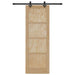 Ușă glisantă ORKDAL natural 73,5 x 211 cm Lemn masiv de pin - WALTI WALTI