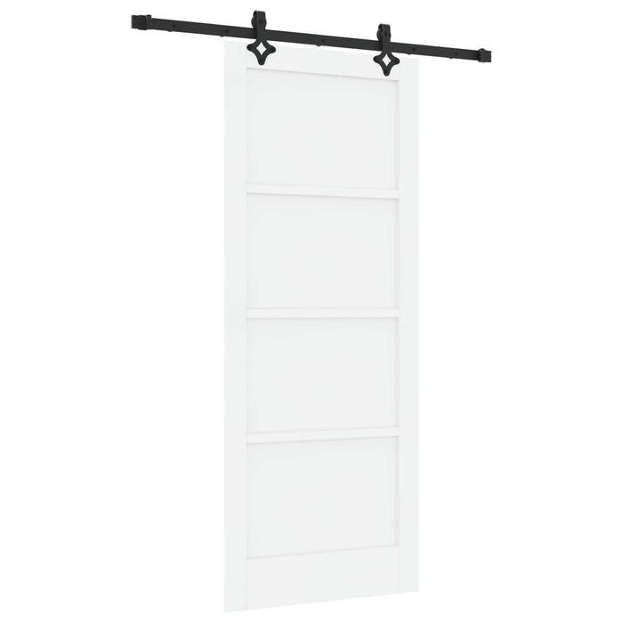 Ușă glisantă ORKDAL Alb 83 x 202 cm Lemn masiv de pin - WALTI WALTI