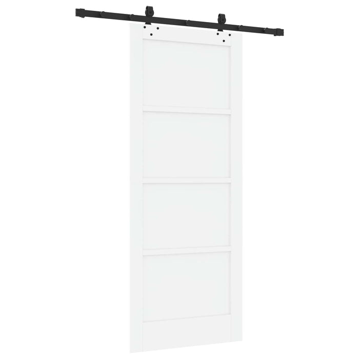 Ușă glisantă ORKDAL Alb 83 x 202 cm Lemn masiv de pin - WALTI WALTI
