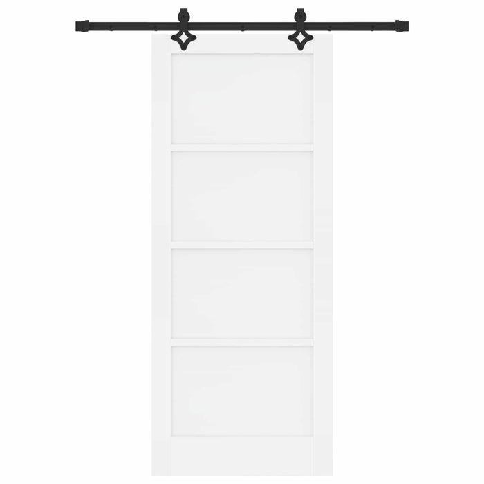 Ușă glisantă ORKDAL Alb 83 x 202 cm Lemn masiv de pin - WALTI WALTI