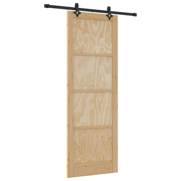 Ușă glisantă ORKDAL natural 83 x 232 cm Lemn masiv de pin - WALTI WALTI
