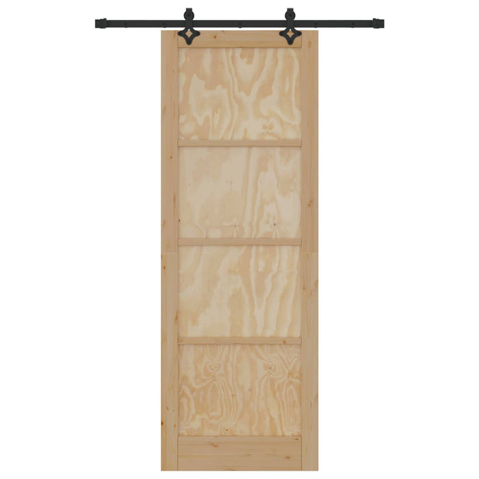 Ușă glisantă ORKDAL natural 83 x 232 cm Lemn masiv de pin - WALTI WALTI