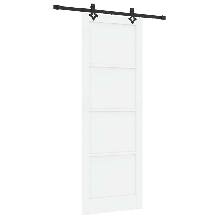 Ușă glisantă ORKDAL Alb 83 x 232 cm Lemn masiv de pin - WALTI WALTI