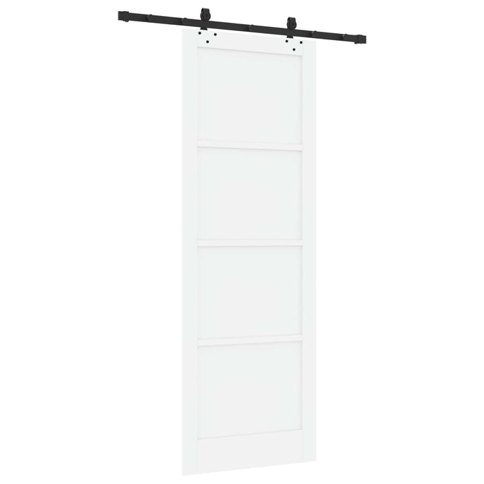 Ușă glisantă ORKDAL Alb 83 x 232 cm Lemn masiv de pin - WALTI WALTI