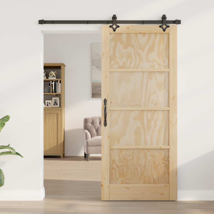 Ușă glisantă ORKDAL natural 86 x 198,5 cm Lemn masiv de pin - WALTI WALTI