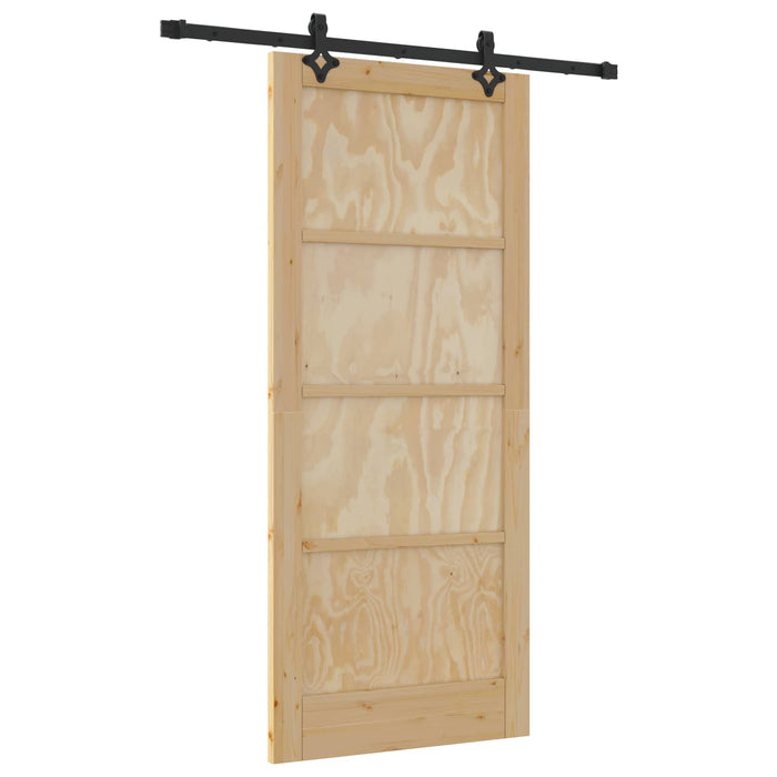 Ușă glisantă ORKDAL natural 86 x 198,5 cm Lemn masiv de pin - WALTI WALTI