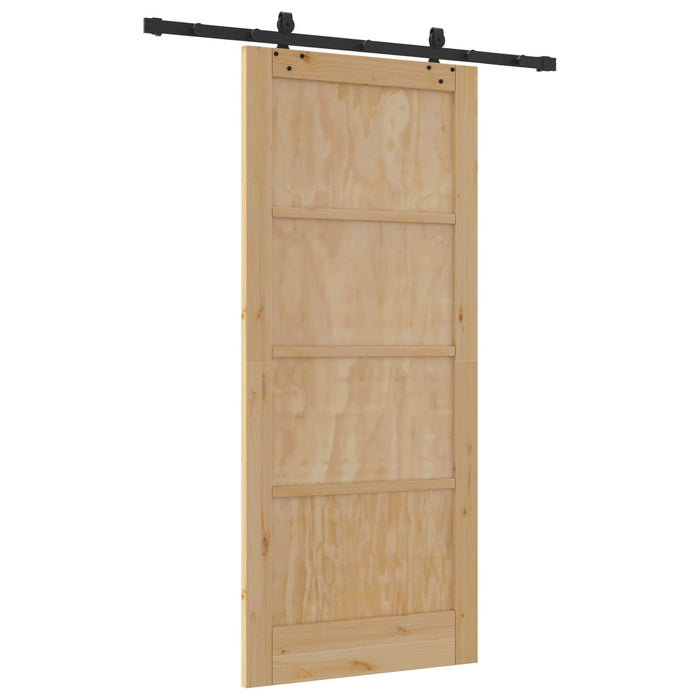Ușă glisantă ORKDAL natural 86 x 198,5 cm Lemn masiv de pin - WALTI WALTI
