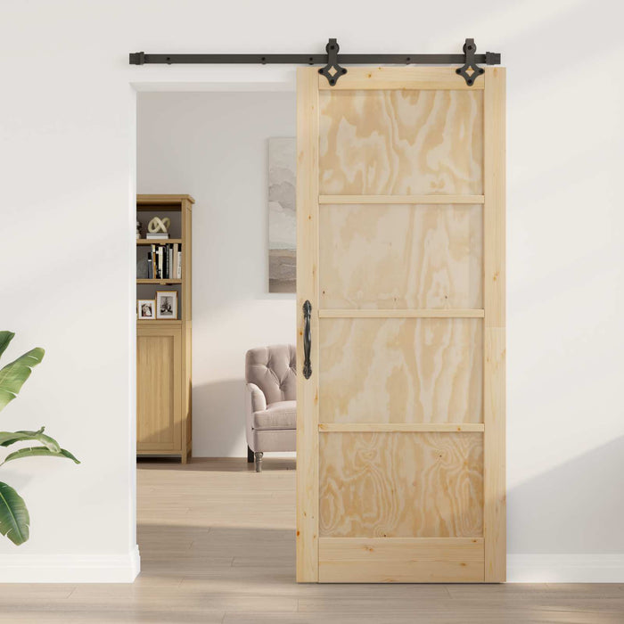 Ușă glisantă ORKDAL natural 86 x 211 cm Lemn masiv de pin - WALTI WALTI