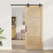 Ușă glisantă ORKDAL natural 86 x 211 cm Lemn masiv de pin - WALTI WALTI