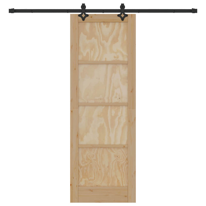 Ușă glisantă ORKDAL natural 73,5 x 211 cm Lemn masiv de pin - WALTI WALTI