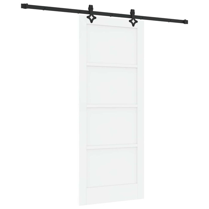 Ușă glisantă ORKDAL Alb 83 x 202 cm Lemn masiv de pin - WALTI WALTI