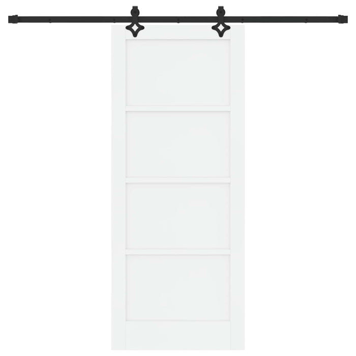 Ușă glisantă ORKDAL Alb 83 x 202 cm Lemn masiv de pin - WALTI WALTI