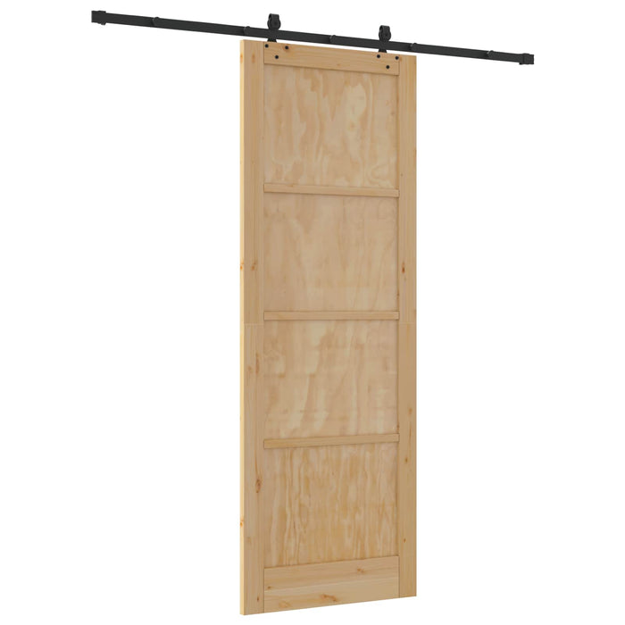 Ușă glisantă ORKDAL natural 83 x 232 cm Lemn masiv de pin - WALTI WALTI