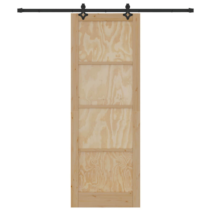 Ușă glisantă ORKDAL natural 83 x 232 cm Lemn masiv de pin - WALTI WALTI